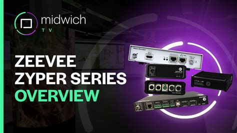 Zeevee Zyper Series Overview Av Over Ip Youtube