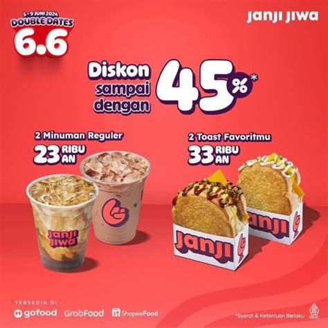 Promo Makanan Dan Minuman Di Janji Jiwa Diskon Sampai Segera