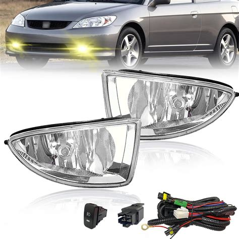 Boxlight Luces Antiniebla De Conducci N Compatibles Con Honda Civic