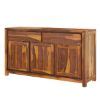 San Mateo Rustic Solid Wood Piece Extension Dining Room Set