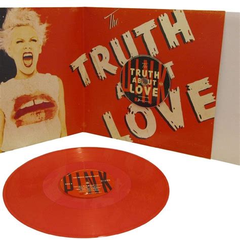 Pink THE TRUTH ABOUT LOVE Vinyl Record