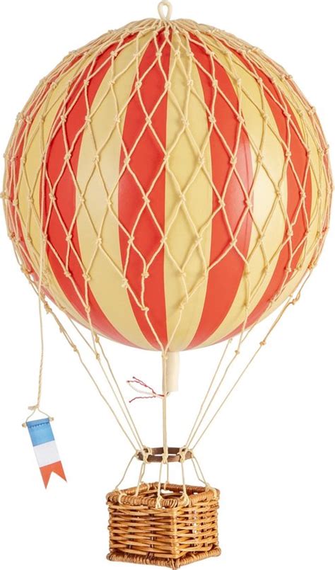 Authentic Models Luchtballon Travels Light Luchtballon Decoratie