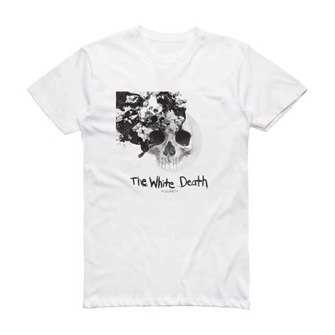 Fleurety The White Death Album Cover T-Shirt White – ALBUM COVER T-SHIRTS