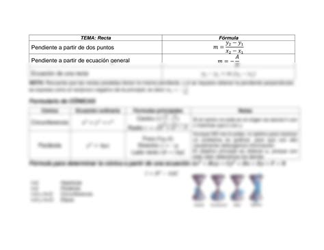 Solution Formulario De Geometr A Anal Tica Studypool