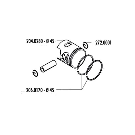 Piston Mm Kit Yamaha Dt Chappy Polini Fonte En Stock Sur Bixess