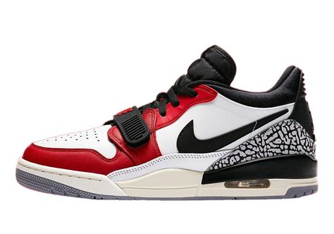 Big Kids Jordan Air Legacy 312 Low Summit Whiteblack Varsity Red