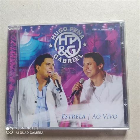 Cd Hugo Pena E Gabriel Estrela Ao Vivo Lacre De F Brica Mercadolivre