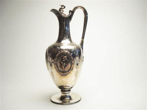 Bonhams A Victorian Electroplated Presentation Claret Jug Unmarked