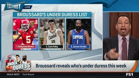 First Things First Chris Broussard Reveals Who S Under Duress This