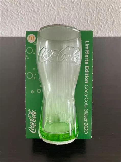 Original Coca Cola Mc Donalds Glas Limitierte Edition Gr N