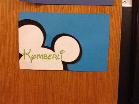 Disney Channel Themed Door Decs Made By RA Kymberli Conger WSU Info