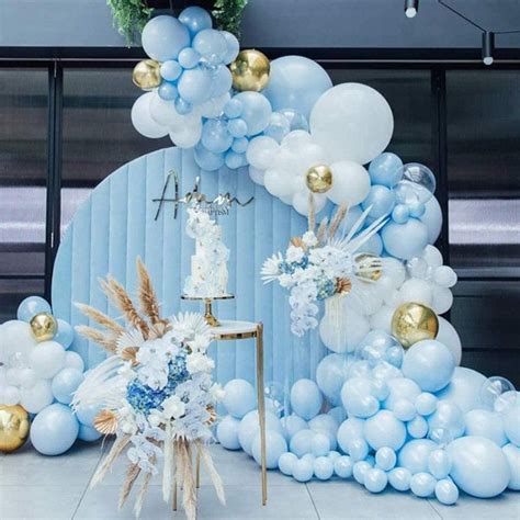 New Born Party Balloons Garland Self Assemble Kit Wedding Balloons