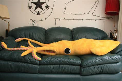 Make Your Own 8 Foot Long Giant Squid Pillow