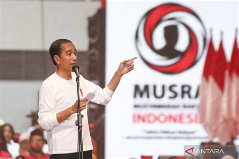 Soal Capres Hasil Musra Begini Isyarat Dari Jokowi