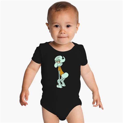 Squidward Twerk Baby Onesies Customon