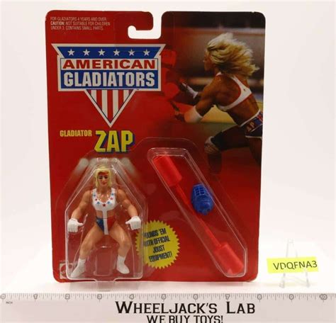 Gladiator Zap American Gladiators 1991 Mattel Action Figure NEW MOSC ...