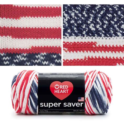 Super Saver, Easy Care, Machine Washable Yarn by Red Heart