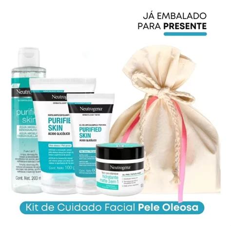 Kit Para Presente Skin Care Completo Que Reduz A Oleosidade Frete Gr Tis