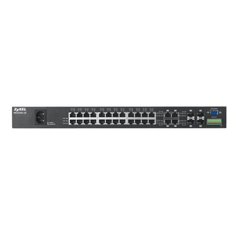 8 Port 24 Port Fe L2 Switch With Two Four Gbe Combo Ports Mes3500 Series Global Zyxel