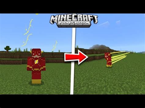 Saiu Nova Addon Do Flash Para Mcpe Minecraft Pocket Edition Youtube