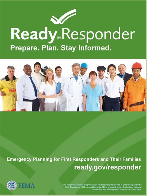 Ready Responder Toolkit Emergency Planning For First Ready Gov