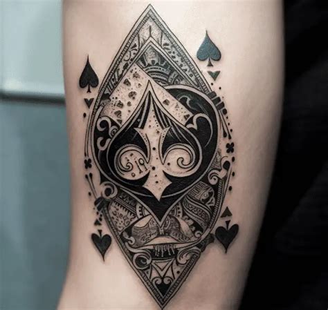 Ace Of Spades Tattoo Meaning Symbolism Rebirth