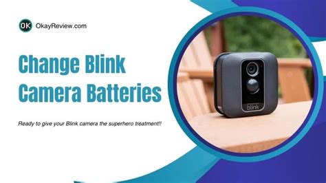 How To Change Blink Camera Batteries Easily Step By Step