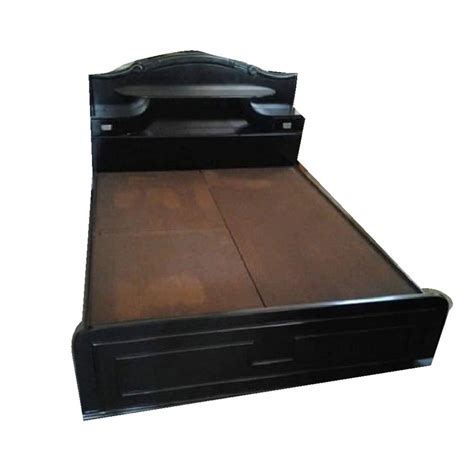 Black Wooden Double Bed With Storage At Rs 25000 In Bengaluru Id