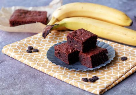 Fudgy Banana Brownies Bananen Brownies Usa Kulinarisch