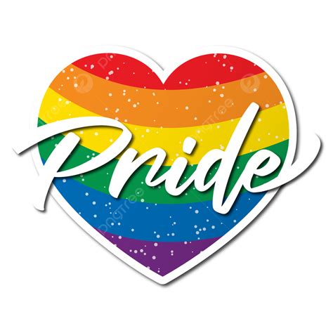 Gay Pride Clipart Vector Gay Pride Day Heart Rainbow Pride Pride Day