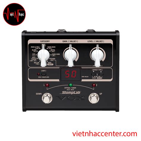 Multi Effect Guitar Điện VOX Stomplab 1G SL1G Việt Nhạc Center