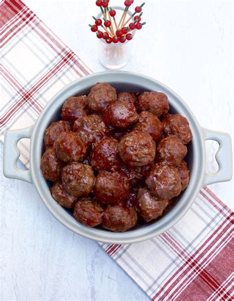 Cranberry Chili Glazed Meatballs Rezept Fleischklößchen Essen Chili