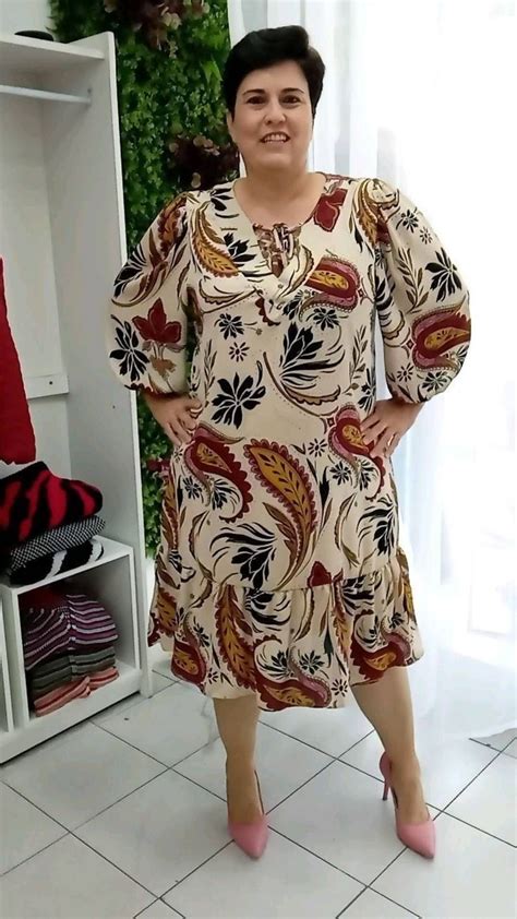 Pin De Eliana Santos Em Plus Size Vestidos Estilosos Moda Feminina