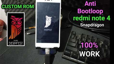 Cara Pasang Custom Rom Derpfest Android 10 11 13 Di Xiaomi Redmi Note 4