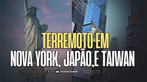 Terremoto Em Nova York Jap O E Taiwan Youtube