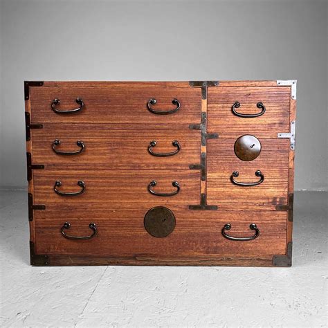 Japanese Traditional Chest Of Drawers 1930s 241817