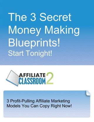 Secret Money Making Blueprints Pdf