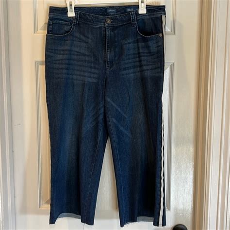 J Jill Jeans J Jill High Rise Full Leg Crops Jeans Poshmark