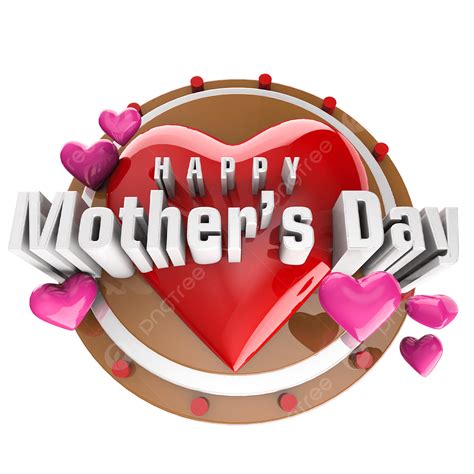 Mothers Day 3d Images Text Mothers Day For Composition 3d Render