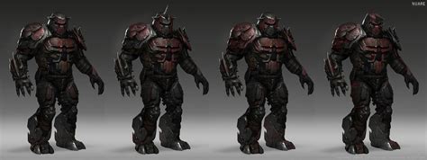 Banished Brutes Final Design Halo Wars 2 Nuare Studio On