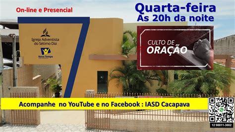 Culto De Ora O On Line Iasd Ca Apava Jd Maria Elmira Quarta