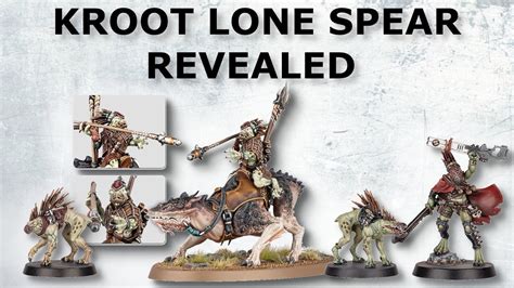 New Kroot Lone Spear Revealed Tau Warhammer 40k YouTube