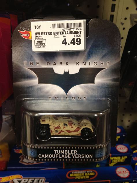 Hot Wheels Batman Tumbler Camo Version Hot Wheels Retro Tumbler