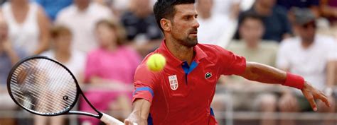 Djokovic Musetti Tenis Masculino En Los Jjoo En Directo