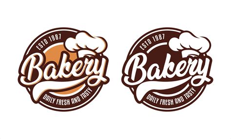 Bakery Logo Design Vintage Retro Bakery Logo Badges Sticker And Labels