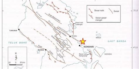 Terjadi Lagi Di Wilayah Sultra Pantai Utara Konawe Diguncang Gempa