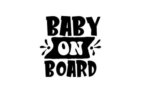 Baby On Board Graphic By Bokkor Creative Fabrica