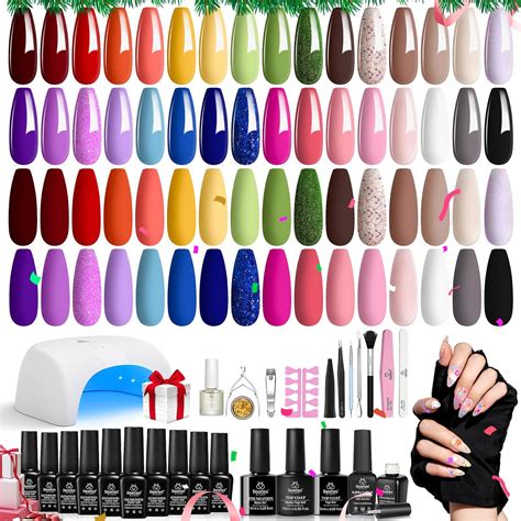 Amazon Beetles Pcs Gel Nail Polish Kit With Uv Led Light