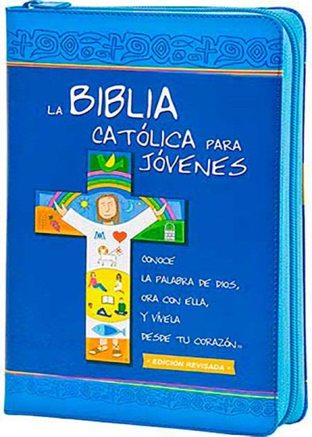 La Biblia Católica Para Jóvenes Edición Dos Tintas Símil Piel Con