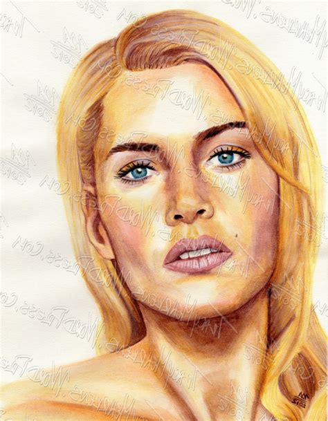 Watercolor Pencil Portrait At Explore Collection